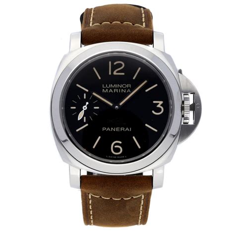 panerai noir|Panerai luminor watch.